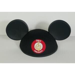 Disney Mickey Mouse Ears Hat Preforming Arts Adult Sized - NEW Rare